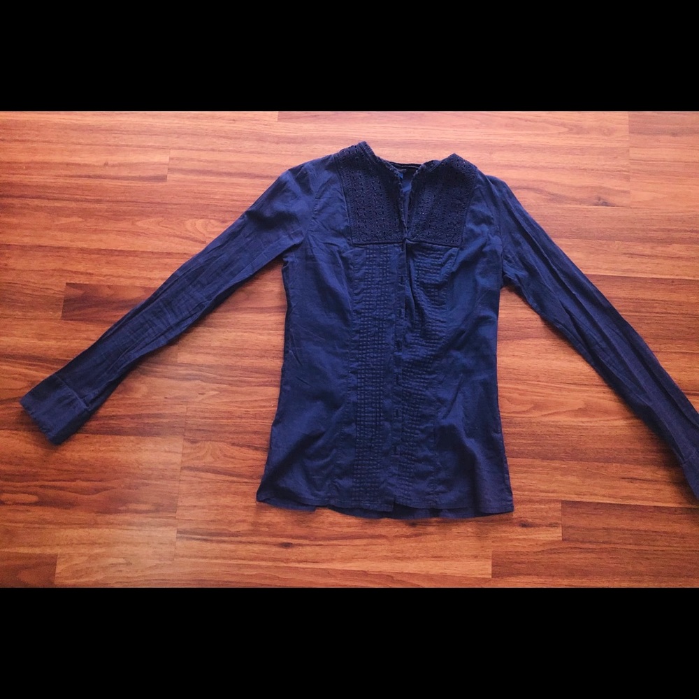 Navy Blue Shirt